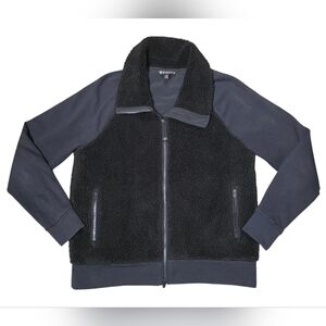 Athleta Range Sherpa Full Zip Outdoor Jacket Womens Size Med